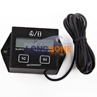 Waterproof tach hour meter, maintenance hour meter