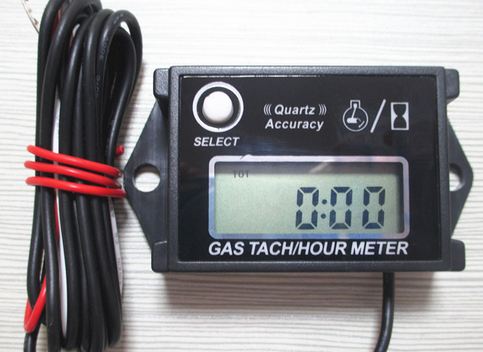 Resettable tach/hour meter